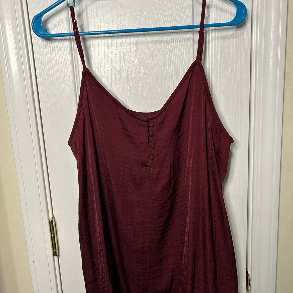 GAP Red Sleeveless Camisole Top